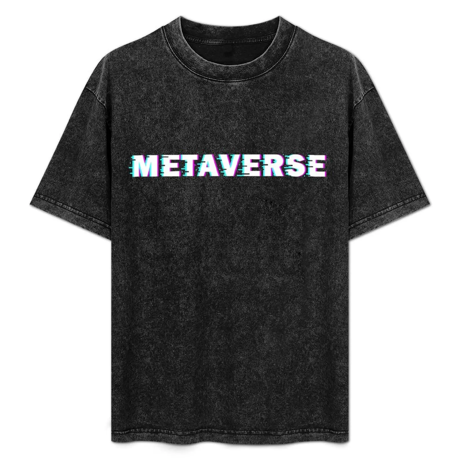 T-shirt Metaverse Crypto Futuristic NFT Art, tenue quotidienne basique, t-shirt à manches courtes