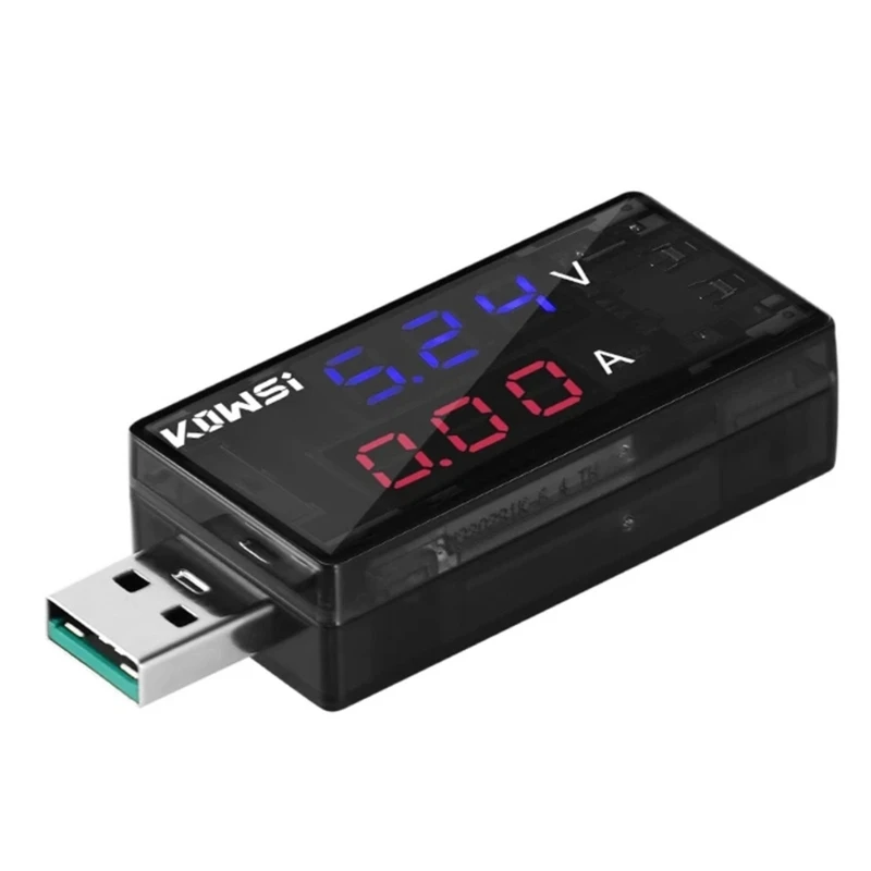 KWS-11VA USB تستر شاحن تستر الفولتميتر مقياس التيار الكهربائي شاحن كشف أداة دعم الشحن السريع 6.5A 120 واط 4-30 فولت H7JF