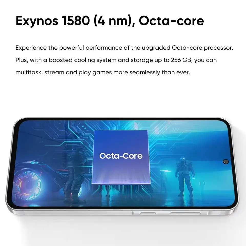 100% Original New Samsung Galaxy A56 5G Smartphone Exynos 1580 6.7