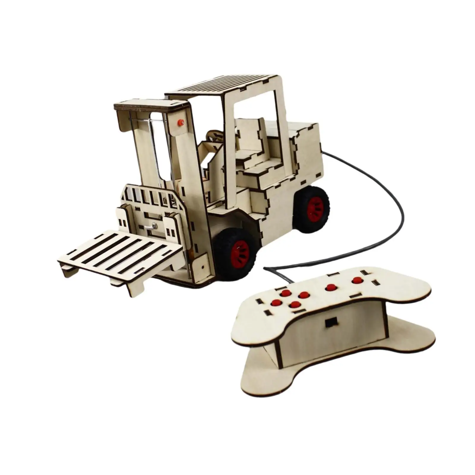 DIY Educational Toys, Remote Controlled Forklift Stem Models Building Toys, Technology Small Production for Kids