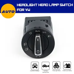 New AUTO Headlight Head Lamp Switch Light Sensor Refit For VW Golf Jetta B6 MK5 MK6 Tiguan Touran Passat Polo Bora 3BD941531