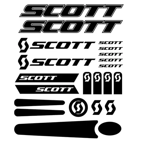 8 best sales Scott-klistermärken - №2