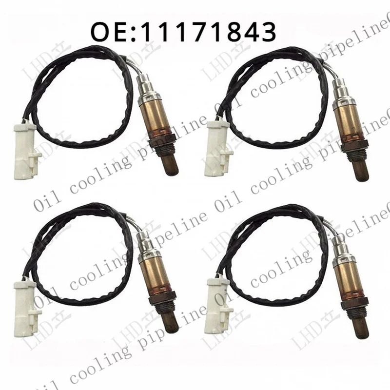 A+ 4 Pcs O2 Oxygen Sensor O2 Front Rear Down / Up Stream For Ford Mercury 11171843/
