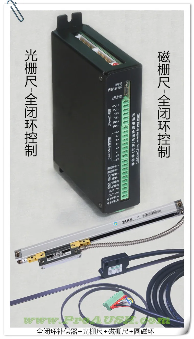 Magnetic Gate |Grating Scale |Circular Magnetic Gate Feedback|Servo Drive|Stepper Motor Full Closed Loop (Real Time) Compensator