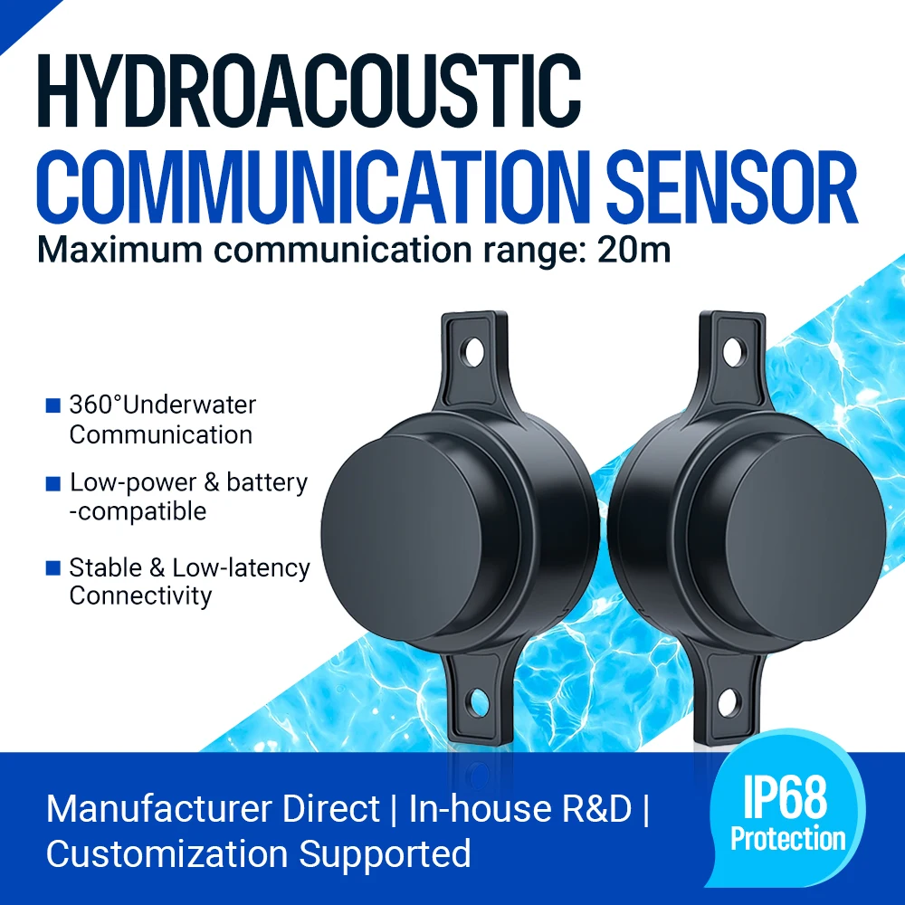 DYP-C01 Underwater Multi-byte Communication Precision Ultrasonic Underwater Ranging Sensor for Complex Underwater Environments