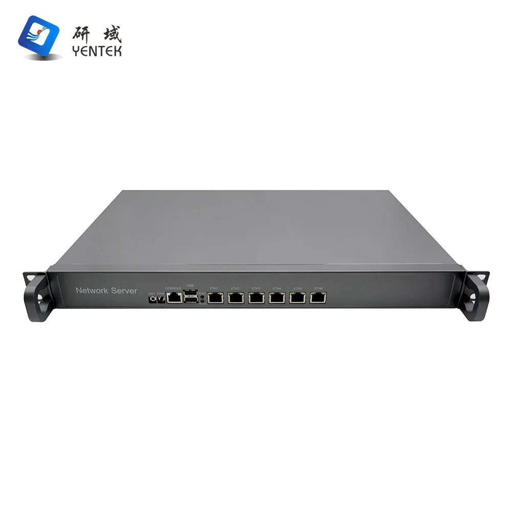 

1U Network Server J1900/J4125 DDR3 MSATA VGA Win7/10/Linux/Ubuntu Mini PCIe 6 LAN Pfsense Firewall Stock 3 Year Warranty