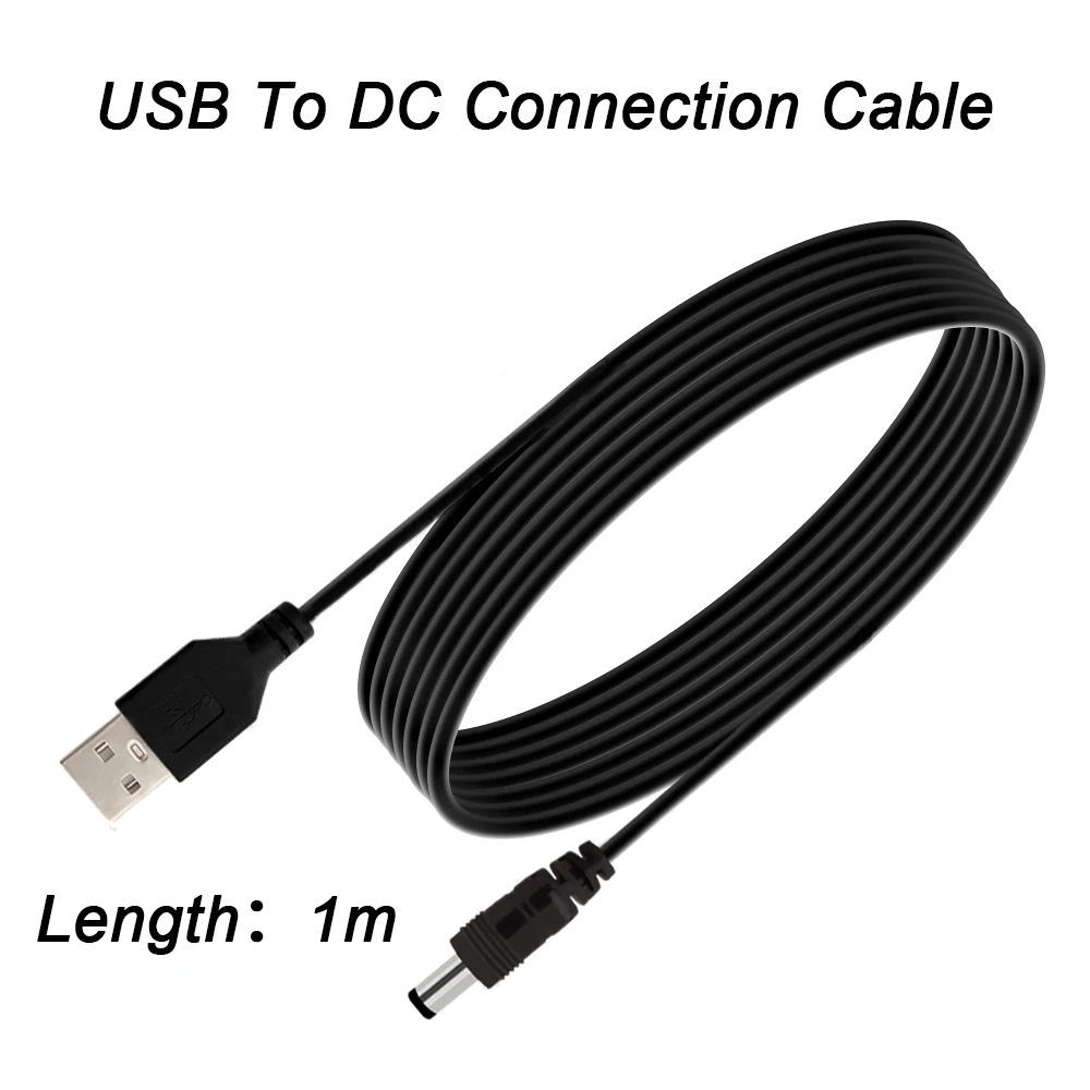 Câble de connexion USB vers cc 100CM, connecteur de contrôleur d'alimentation MCU Applicable SP110E SP105E SP107E SP108E