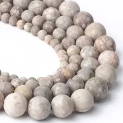 Natural Stone Maifan Jades Beads 4 6 8 10mm Matte Round Loose Spacer Beads for Jewelry Making DIY Handmade Necklace Bracelets