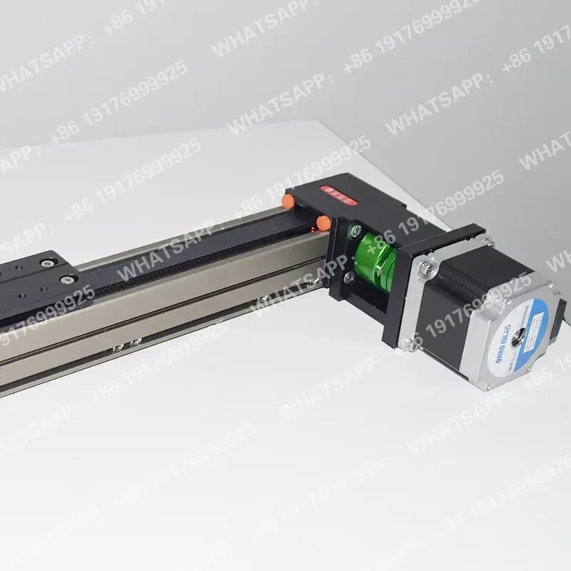 Cnc High Speed Silent Synchronous Belt Linear Module Sliding Table Moving Slider Guide 100-2000mm With Stepper Motor Free