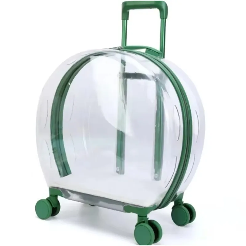 

Pet Carriers Portable Wheel Stroller Trolley Cat Bag for Outdoor Dog Cat Luggage Pet Bag Travel