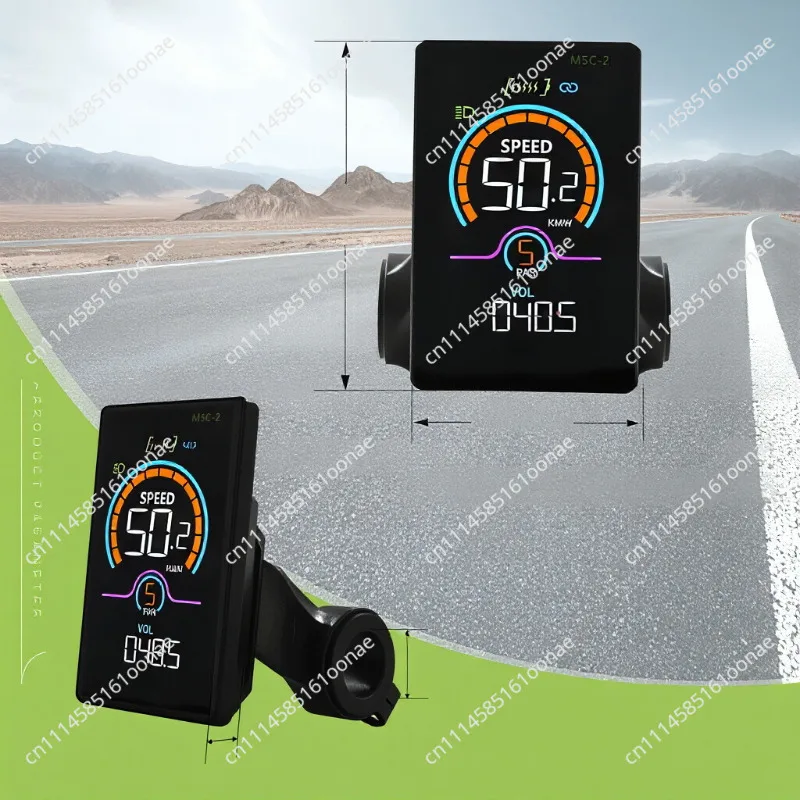 For M5C-2 [UART2] Electric Bicycle Computer Wireless Speedometer