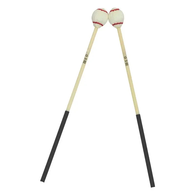 ABST Marimba Mallet White Marimba Hammer Drum Stick Drum Hammer Circle White Percussion Instrument Accessories view 4