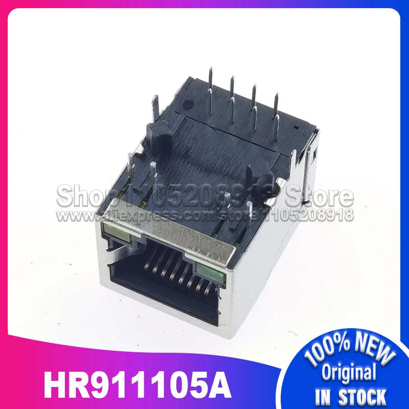 

Single Port RJ45 Connector HR911105A 1~10Pcs/LOT HR911105A 100% New Spot stock