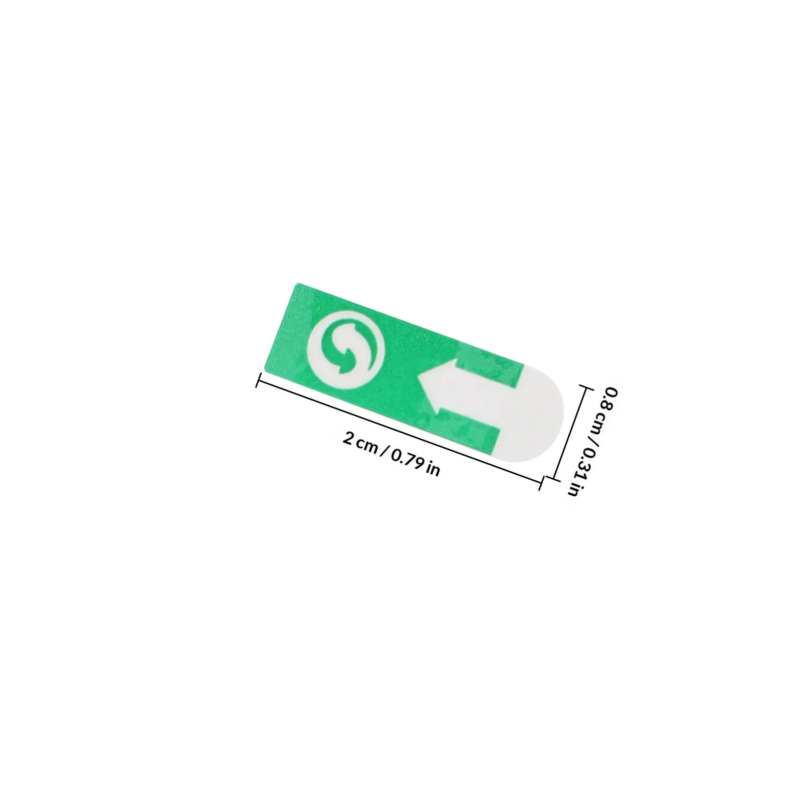 1000Pcs Bag Sealing Arrow Stickers for Garbage Bags Envelopes Marking Direction Labels Removable Non-Residue Adhesive Spacing