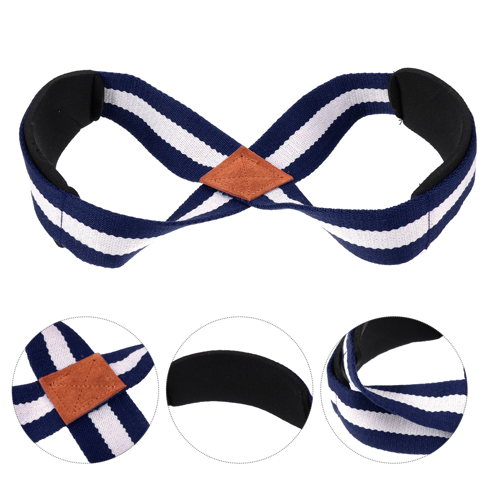

Figure 8 Weight Lifting Belt Wrist Band Cuffs for Workout Straps Men Non-slip Weightlifting Cowhide Fitness Gym Man Accessories