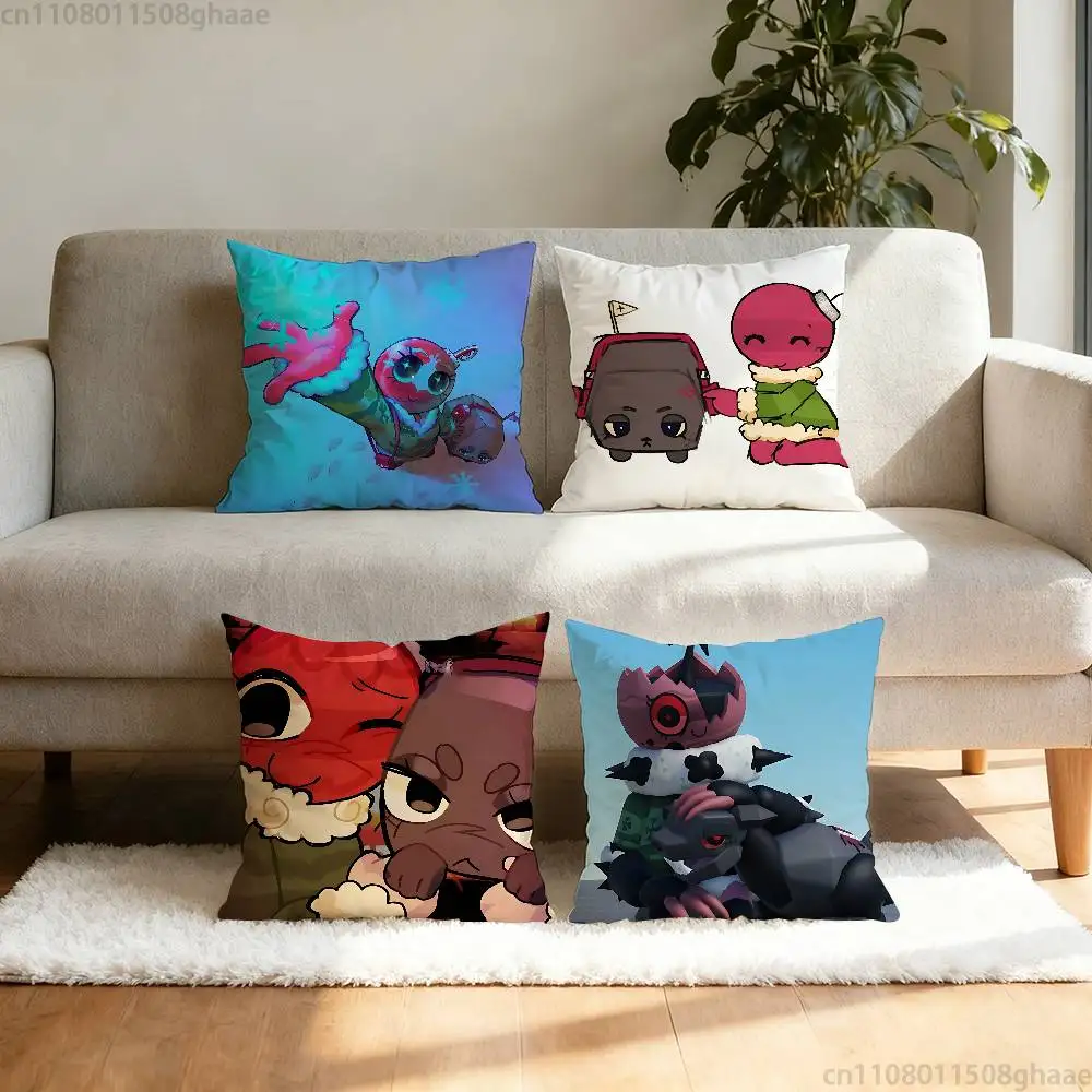 D-Dandys World Bobette and Coal Pillow Case Pillow Case Living Room Sofa Cushion Cover Suitable For Home Bedroom Room Decoration