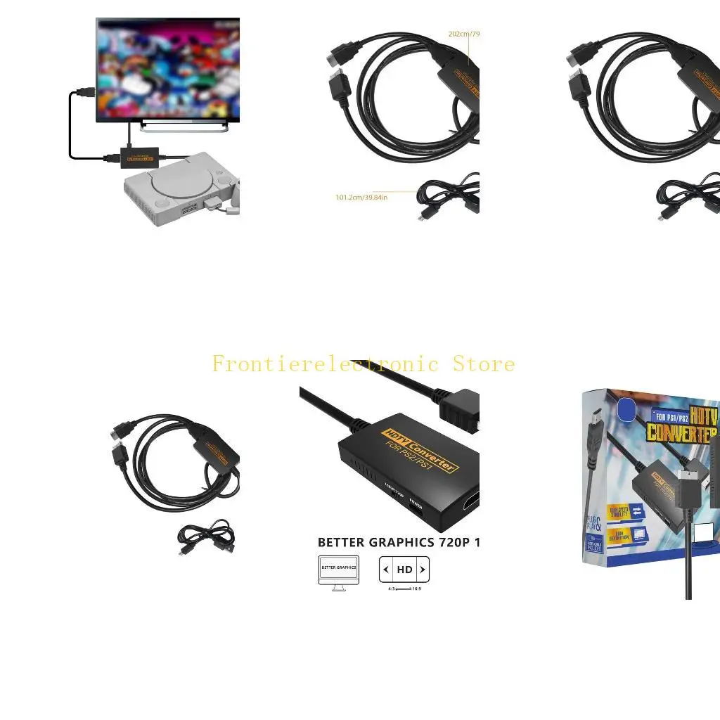

G8DB для PS1/2 в HDMI-совместимый преобразователь, видеоконвертер для монитора HDTV