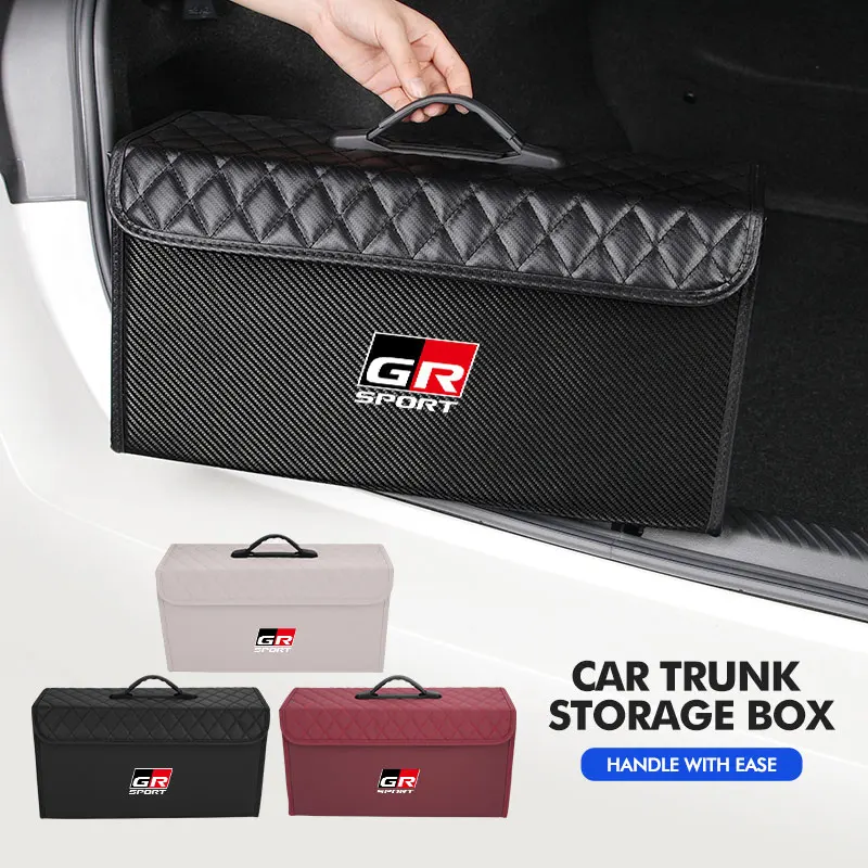 

Car Trunk Storage Box Portable Foldable Multiuse Organizer For Toyota RAV4 Camry Avalon Avensis Runner Verso Fortuner Venza