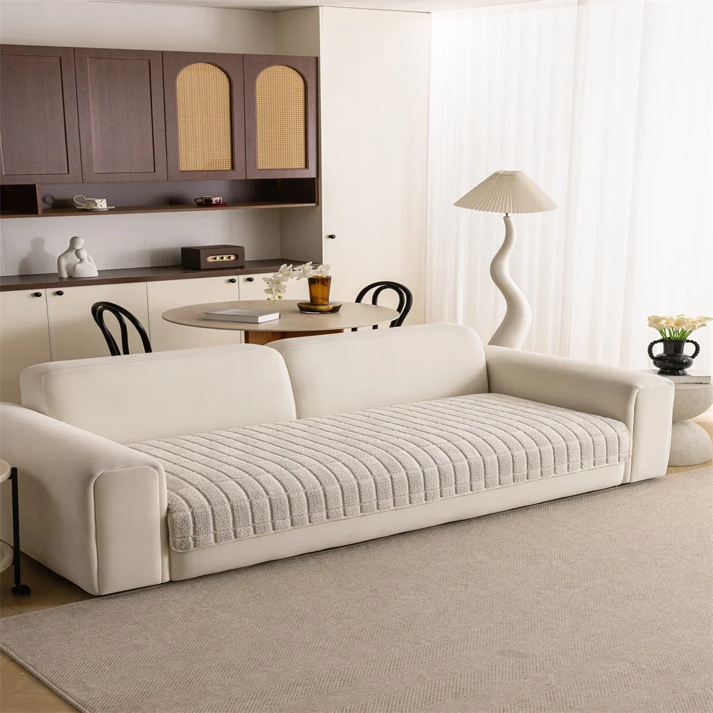 Sofa Cushion New Style Imitation Cotton and Linen All-season Anti-slip Cross-border Sofa Cover Full-cover Sofa Scarf
