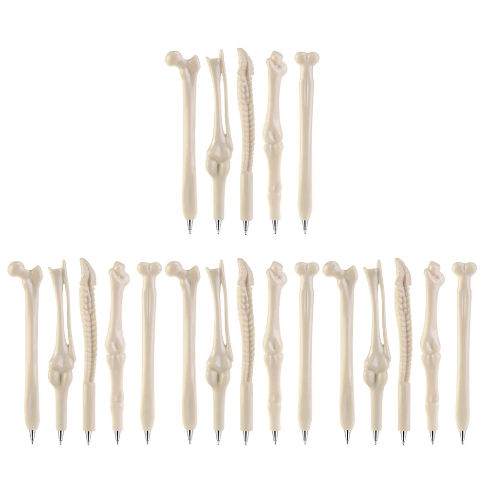 Fun Pens for Girls Bone Ballpoint Students Ball-point Bulk Pencils Bone-shaped Office