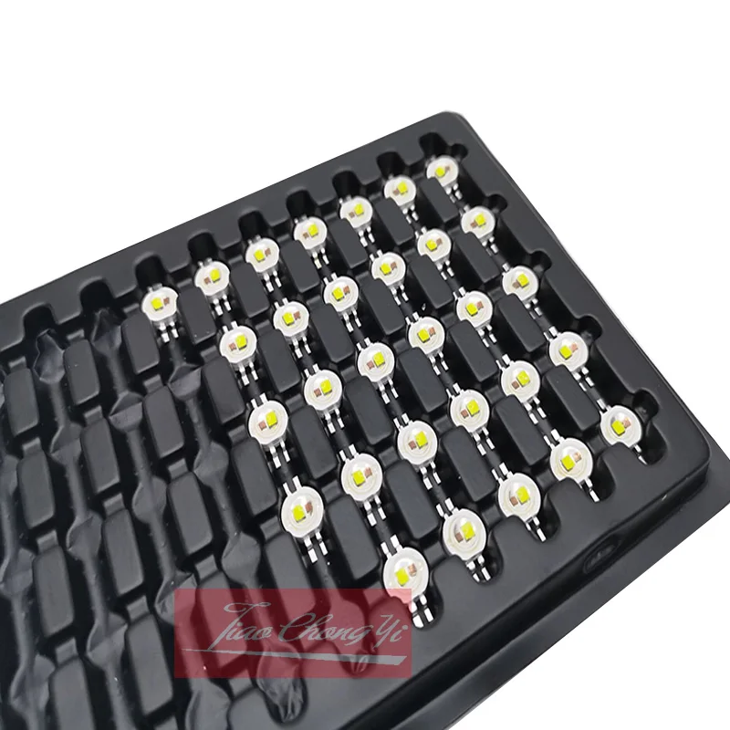 2X3W 2chip Double color Red/white High Power LED Light Emitting Diode 5-100pcs