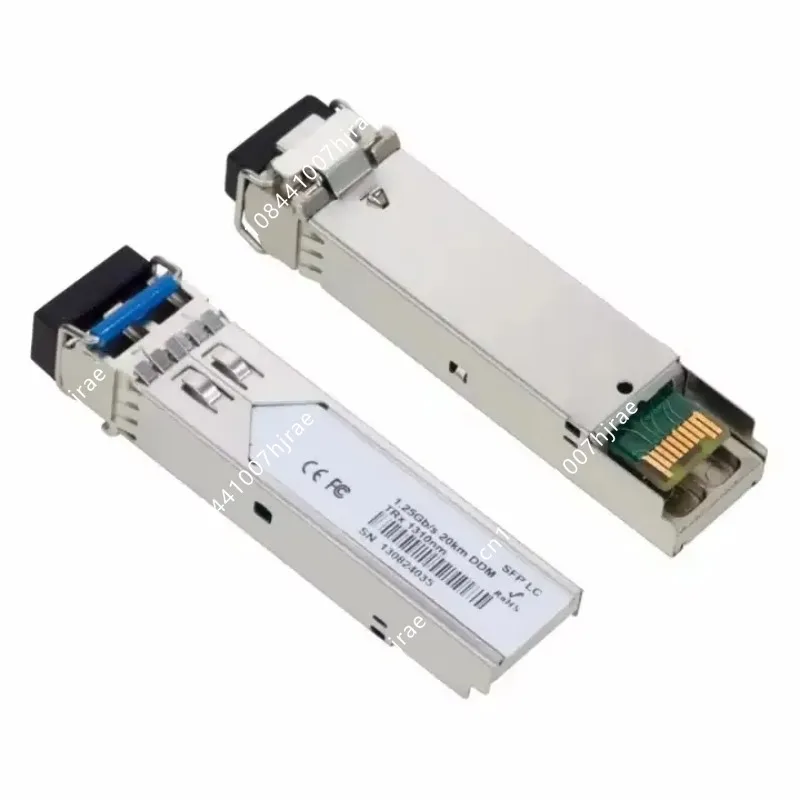 1.25G SFP Transceiver Single Mode Single Fiber SFP Module 1310nm 1550nm Support 3km 20km Fiber Network Transmission Equipment