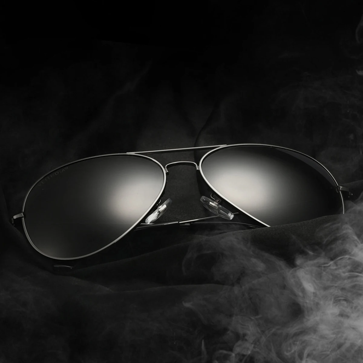 Ready Stock M\'sia Original VEITHDIA Men Sunglasses UV400 for Travel, Driving, Fashion Aviator Alloy Frame