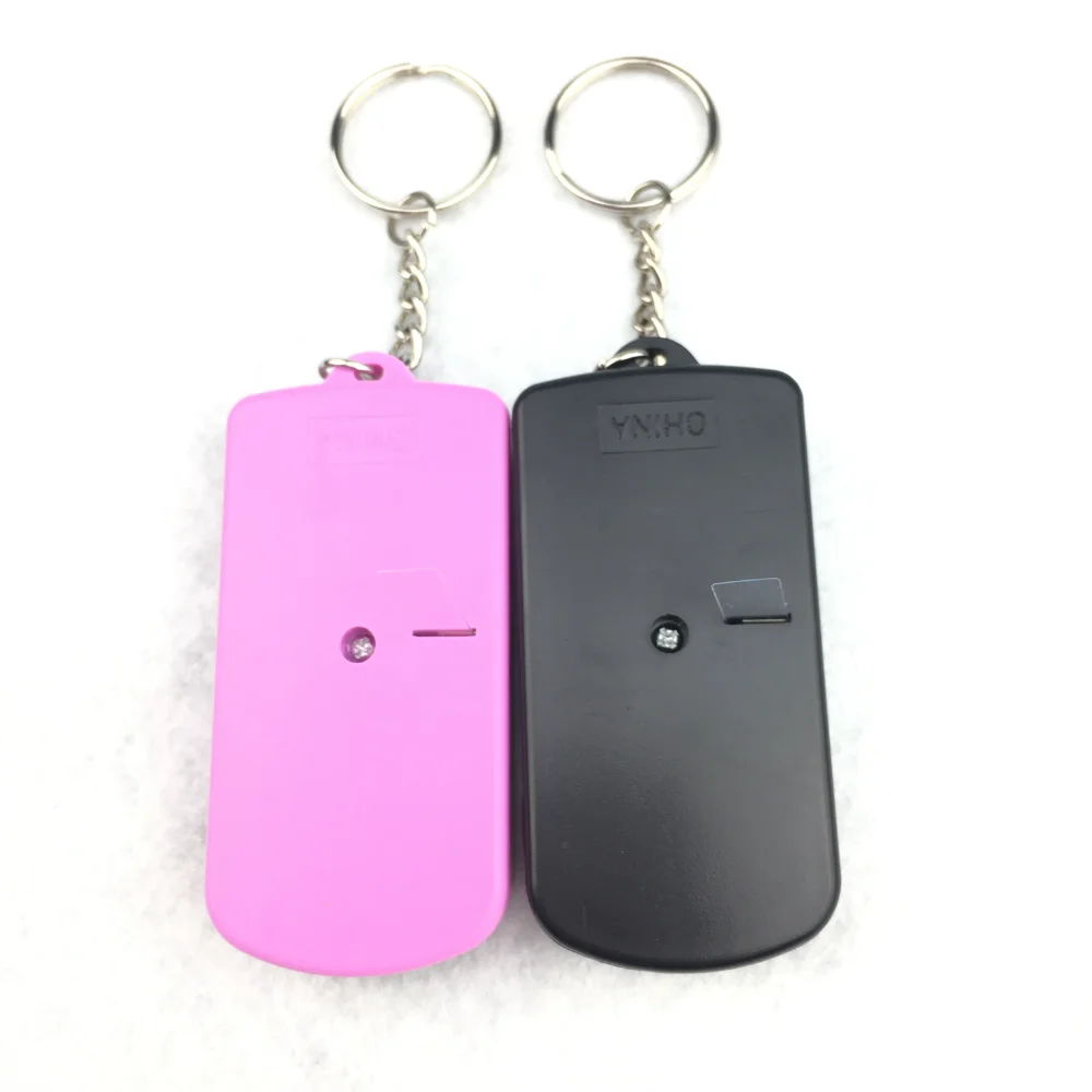 130db Self Defense Emergency Sos Safety Personal Tamper Alarm System Keychain Alarm for Women Children Elders with LED Lights