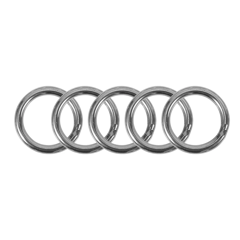 

B28C-M4 X 30Mm Stainless Steel Strapping Welded Round O Rings 100 Pcs