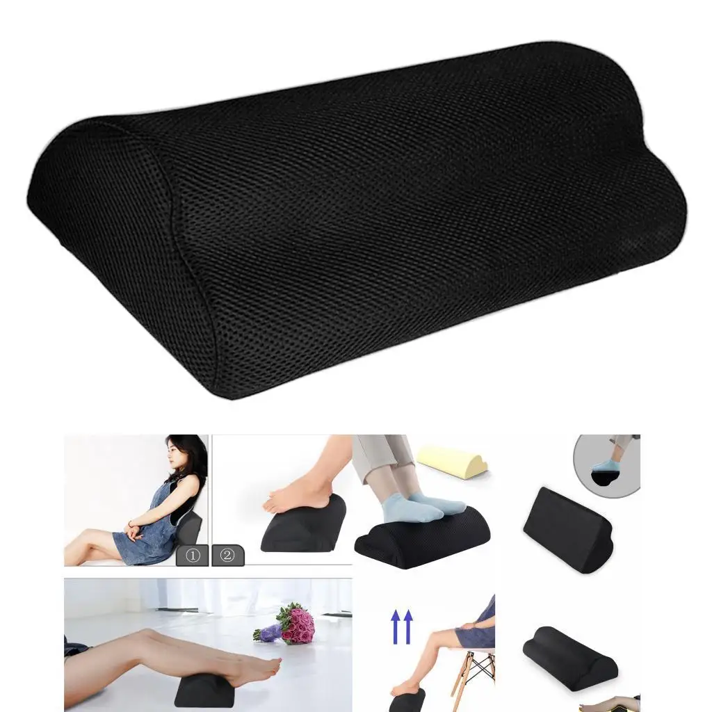 Footrest Under Desk High Density Sponge Ergonomic Foot Rest Cushion for Office