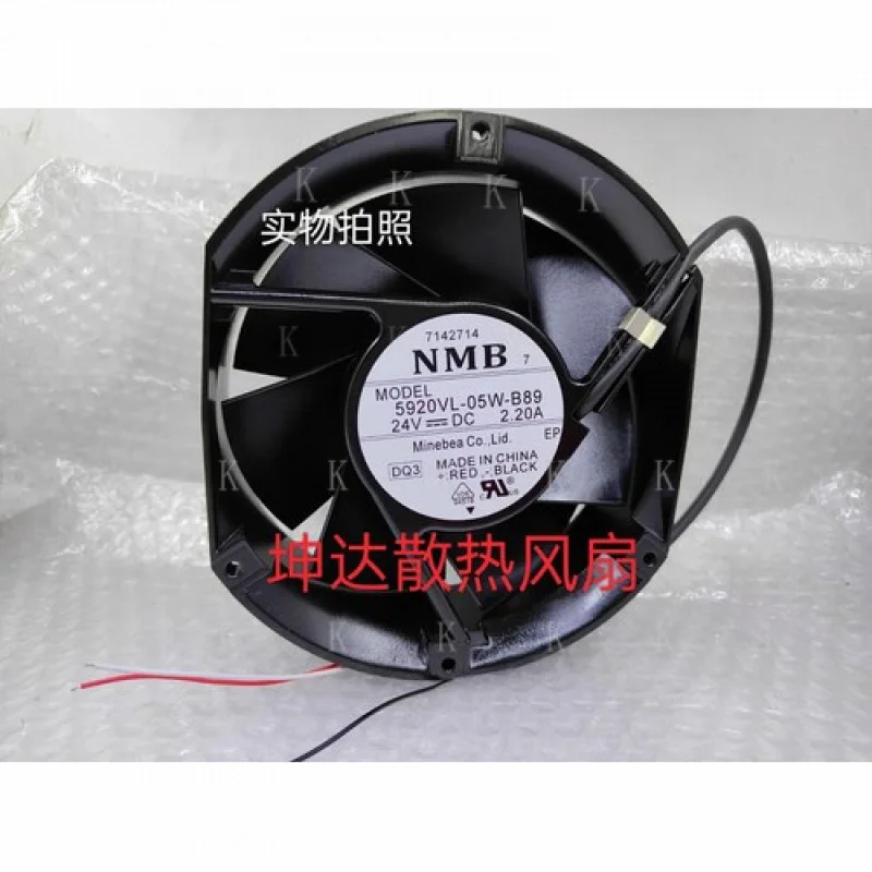 C   FOR  NMB 5920VL-05W-B89 17251 DC24V 2.20A 3-Wire Inverter Cooling Fan