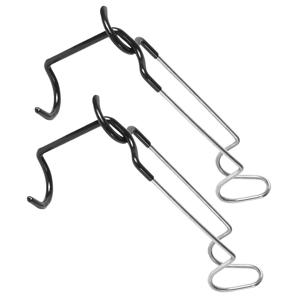 

Outdoor Gas Lantern Hanger Metal S Camping Light Iron Hook Hanger Shape Camping Light Iron Hook for Tent Pole Storage Travel