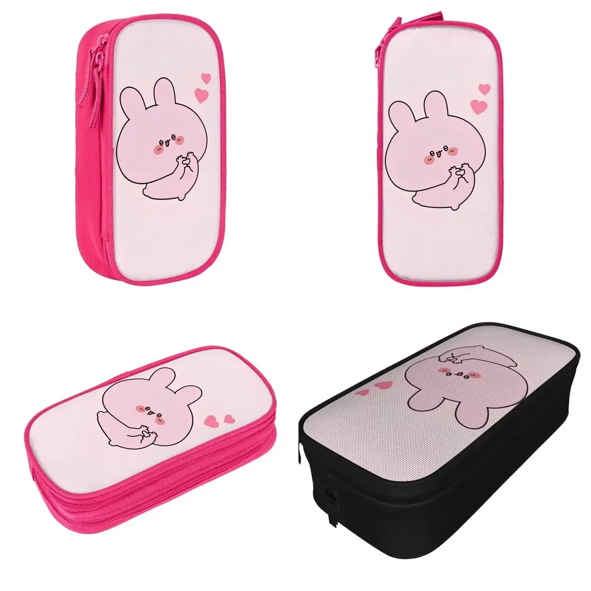 

Asamimichaan Cute Asamimi Love Pencil Case Cute Pen Box Bag Student Large Storage School Supplies Gift Pencilcases