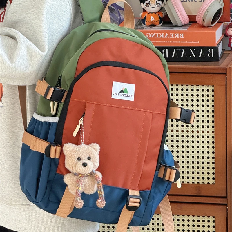 2026 New Unisex Durable Casual Travel Large Capacity Backpack School Bag for Middle And High School Students And College Stud...