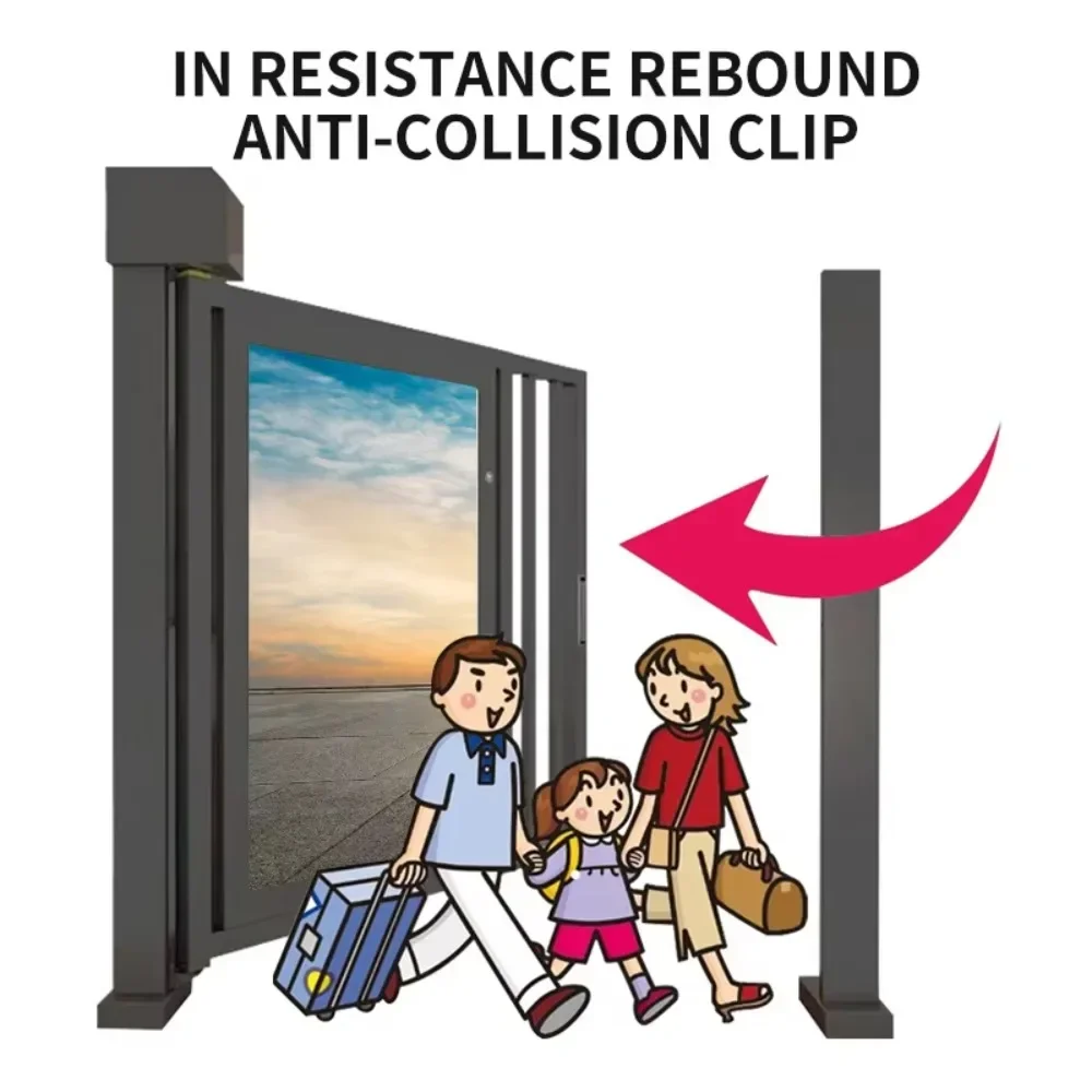 التحكم الأمني قناة المشاة باب العزلة باب الإعلان المجتمع الذكي بسعر المصنع السابق #3