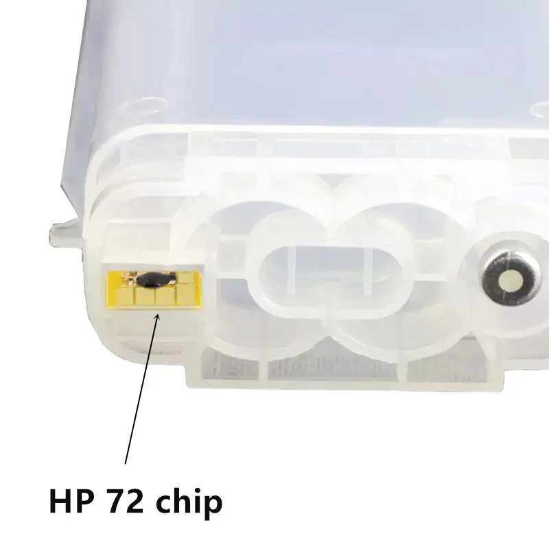 For HP 72 Ink Cartridge One-time Chip for HP 72 for HP 72 T610 T620 T790 T1100 T1120 T1200 T770 T2300 T795 Printer