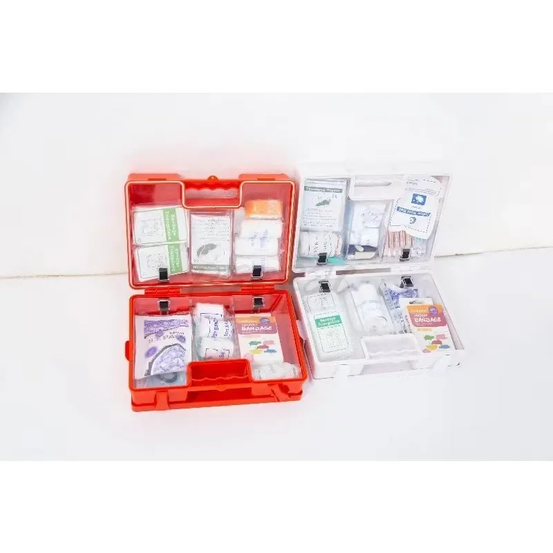 ABS First Aid Kit Portable and Environmentally Friendly Material Wall Mounted Emergency Kit Household Medicine Box