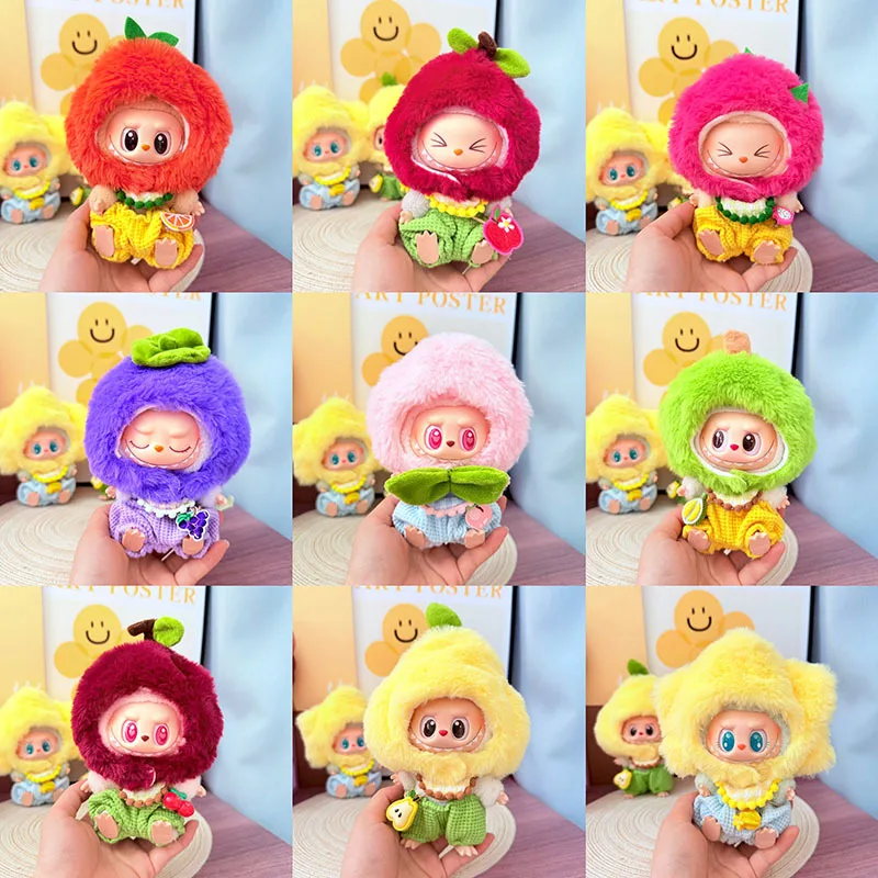 

For Doll Clothes Suitable For Labubu V1v2v3 Doll Clothes Doll Accessories Fruit Doll Set Grape Creative Design Girl Toys Gifts