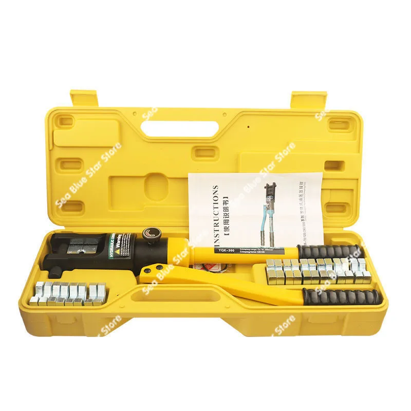 Manual hydraulic pliers YQK-70120240300 copper and aluminum nose portable electrical crimping pliers cable pressure