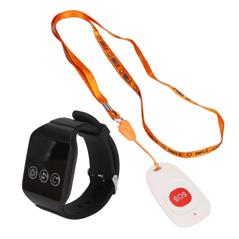 B04C-Nurse Alert System Wireless Caregiver Pager SOS Portable Remote Waterproof Stable Signal