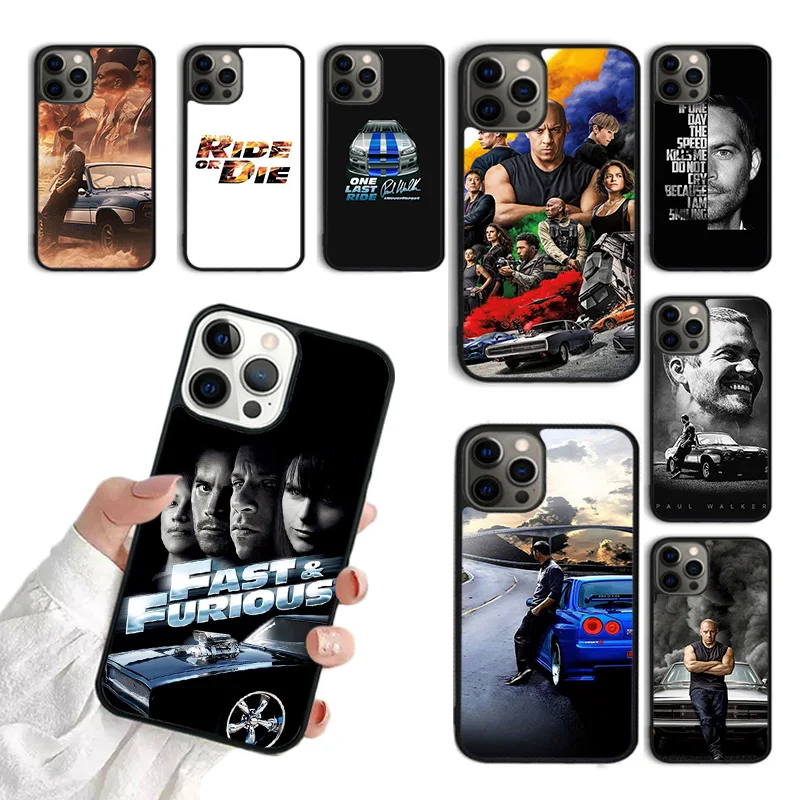 Fast and Furious Moive Phone Case For Apple iPhone 16 15 SE2020 11 14 12 Pro Max mini 8 7 Plus 13 Pro Phone Cover Capa Fundas