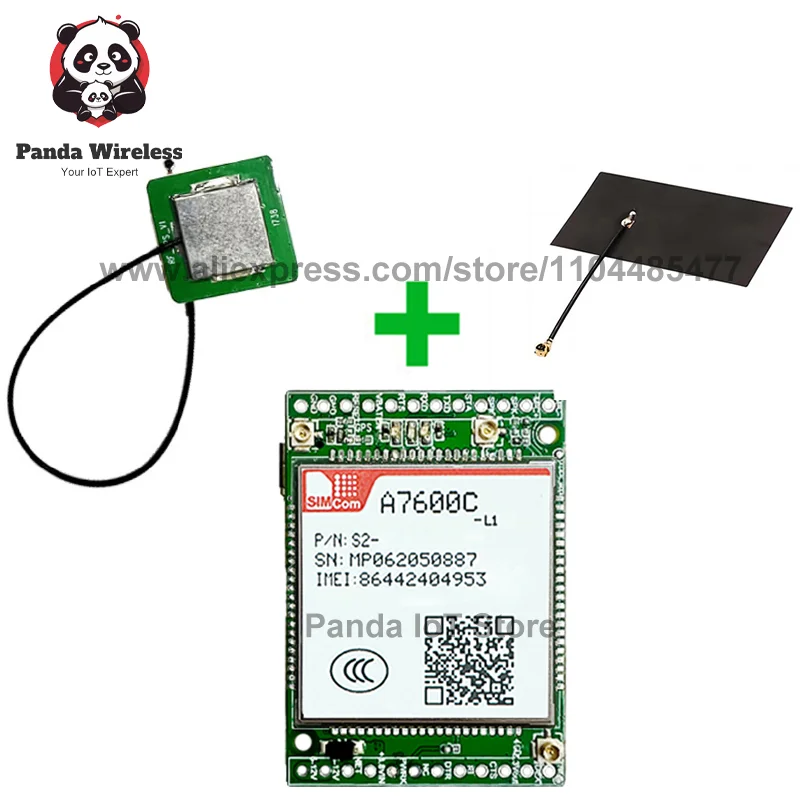 

SIMcom A7600C-L1 Основная плата 4G LTE CAT4 + голос + GNSS Высокоскоростное подключение для промышленной автоматизации Интернета вещей Применения M2M
