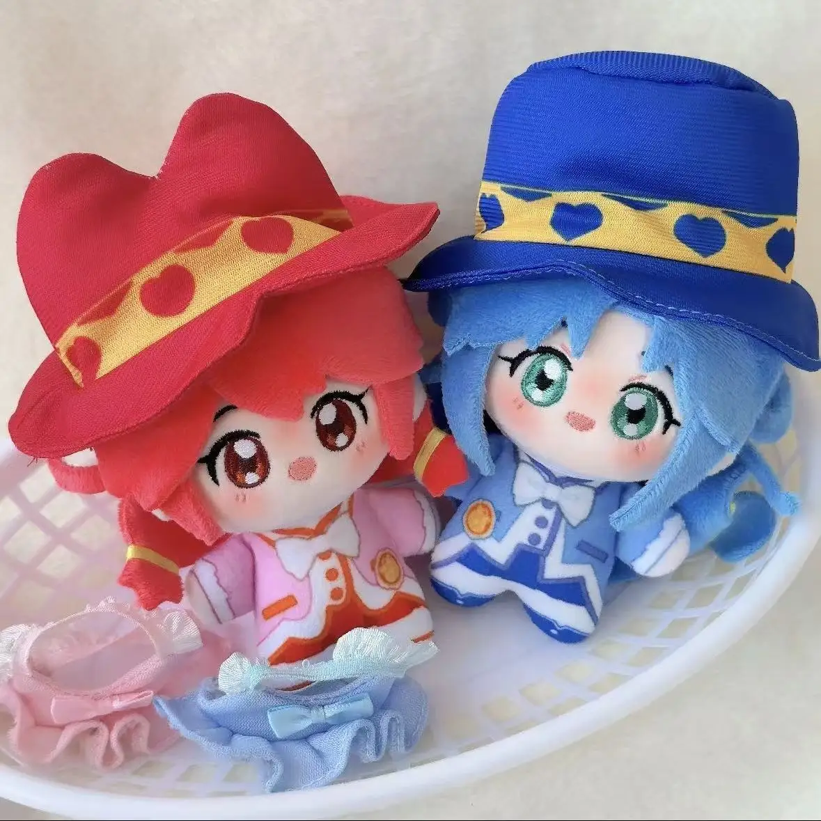 

NEW Anime Kawaii Girl Rein Cosplay 10cm Mini Starfish Body Plush Doll Pendant Keychain Stuffed Toys Holiday Gift