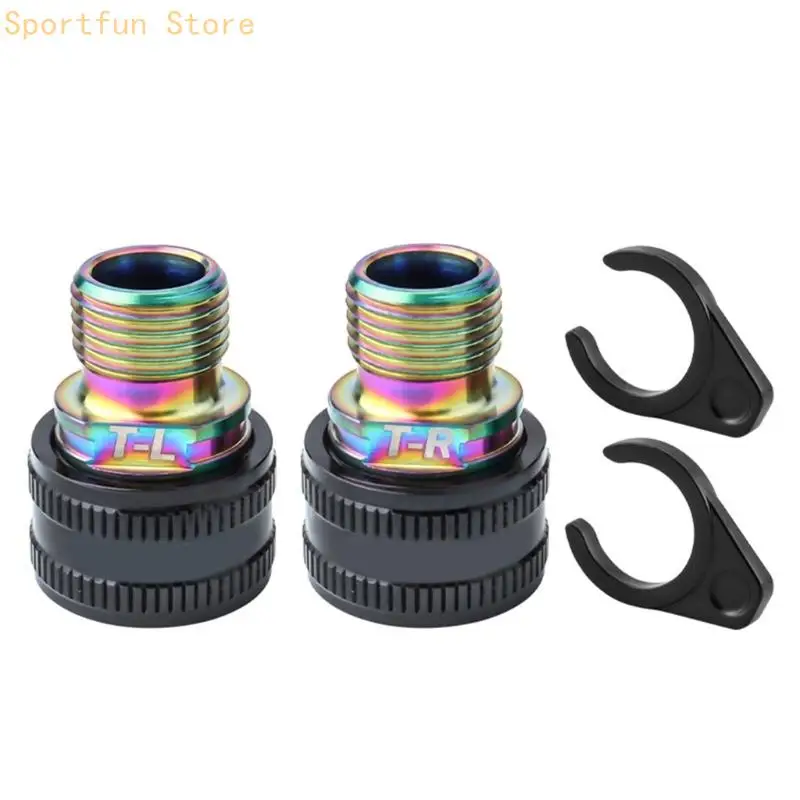 Cycle Footrest Position Adjusters for Stance Changes, with Screw-Fit Couplings and Clear Left and Right Side Labels X7JD