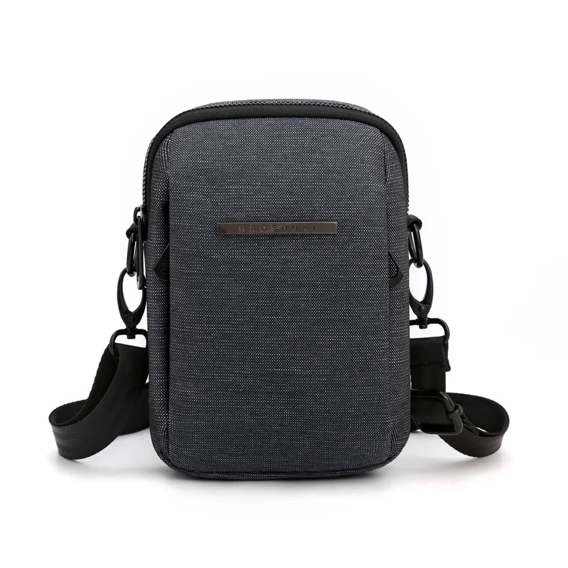 New men's messenger bag leisure sports belt hanging bag trend one shoulder small bag portable certificate mobile phone bag