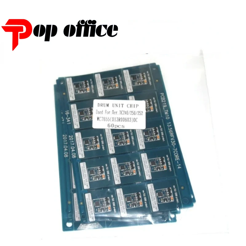 20pcs 006R01525 006R01526 006R01528 006R01527 FOR Xerox Color 550 560 570 toner chip