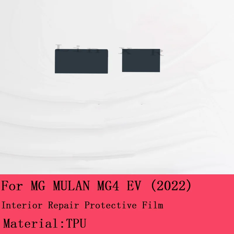 

For MG MULAN MG4 EV 2022 Gearbox Panel Dashboard Navigation Automotive Interior Protective Film TPU Anti-Scratch Sticker Protect