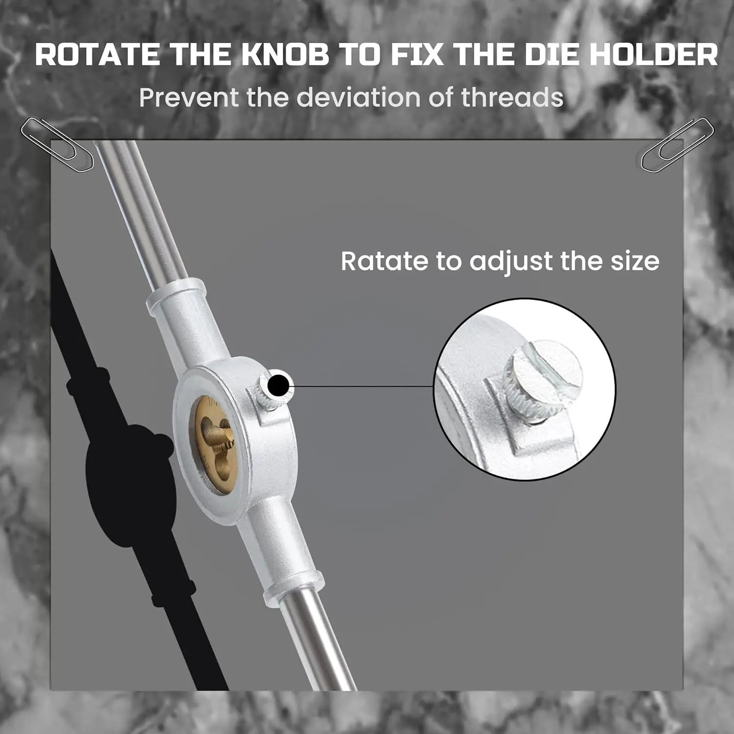 황동 코팅 80개 SAE 미터법 탭 및 다이 세트 미터법 표준 재나사산 가공 도구 키트 외부 나사산 절삭용 굵은 나사 및 가는 나사