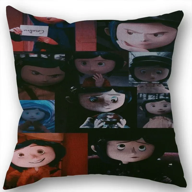 Poszewka CORALINE-wesele-dekoracyjna bawełniana poduszka etui na poszewka na poduszkę do domu 45x45cm