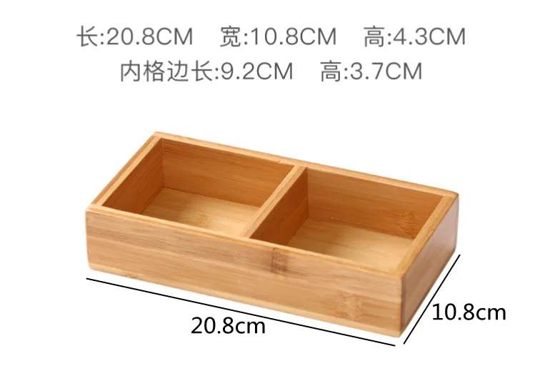 Dried Fruit Storage Box Partition with Lid Living Room Household Nut Dish Melon Seeds Snack Candy Square